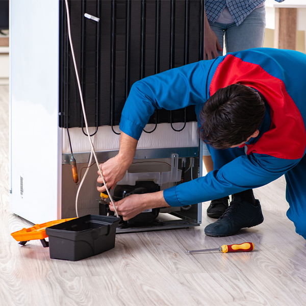 how much do you charge for refrigerator repair services in Jeffersonton